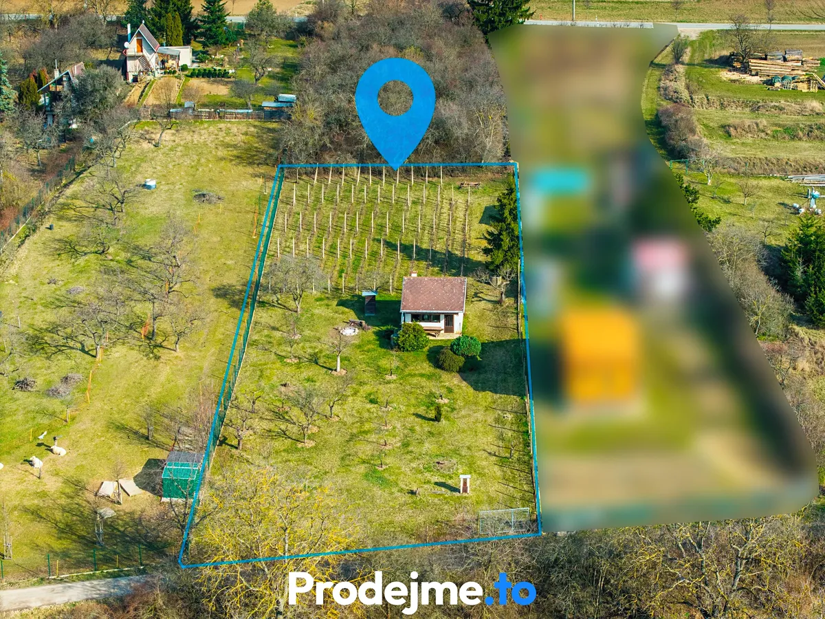 Prodej zahrady 2005 m²